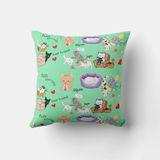 Coussin Nom personnalisé pour vous ou votre enfant à lance (Verso)