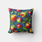Coussin nombreuses peintures de fruits aux pommes, au cent (Recto)