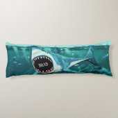 Coussin nommé fait sur commande de corps de requin (Dos)