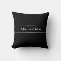 Noms de couple personnalisés minimalistes de style