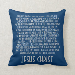 Coussin Noms de Jésus
