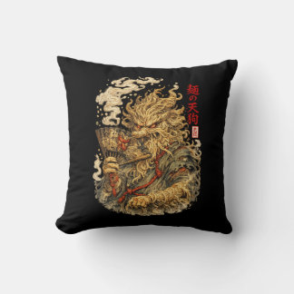 Coussin Noodle Tengu – Japanese Myth Monster Made of Ramen