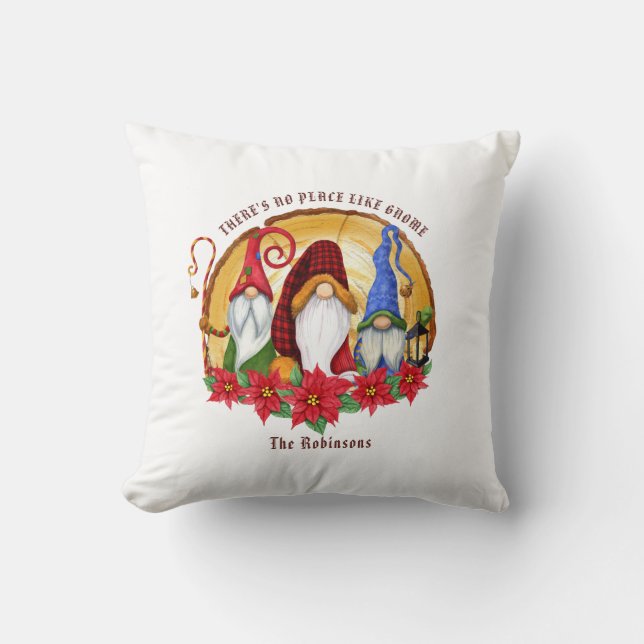 Coussin Nordic Christmas Gnome (Recto)