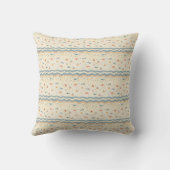 Coussin Nos souvenirs de l'océan persisteront (Verso)
