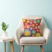 Coussin Nostalgique Flora Red (Chaise)