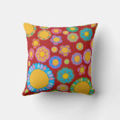 Coussin Nostalgique Flora Red (Verso)