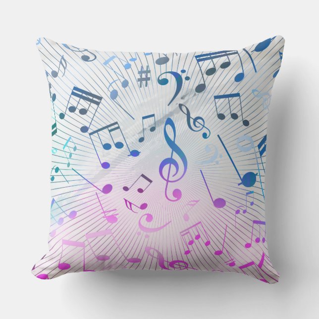 Coussin Notes de musique (Recto)