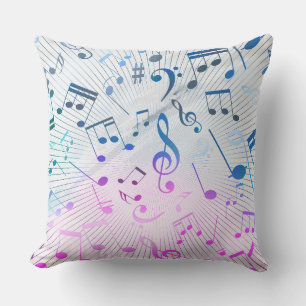 Coussin Notes musicales