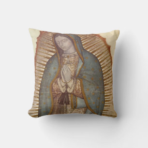 Coussin notre dame de guadalupe