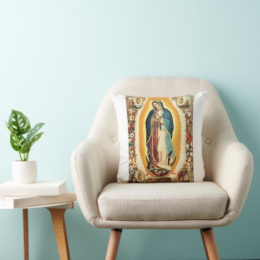 Coussin Notre-Dame de Guadalupe (Chaise)