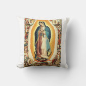 Coussin Notre-Dame de Guadalupe (Recto)