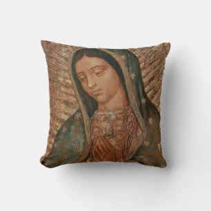 Coussin notre dame de guadalupe