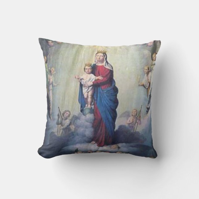 Coussin Notre-Dame de la Victoire (Recto)