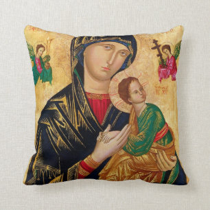 Coussin Notre Dame de Perpetual Aide