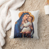 Coussin Notre-Dame du Mont-Carmel Art dévotionnel (Couverture)