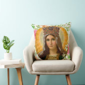 Coussin Notre Dame Vierge Marie Religieux Catholique (Chaise)