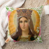 Coussin Notre Dame Vierge Marie Religieux Catholique (Couverture)