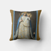 Coussin Notre Madame de bébé Jésus de Loreto Loretto (Verso)