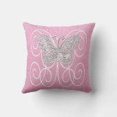 Coussin Notre petite princesse ou rose a personnalisé le (Verso)