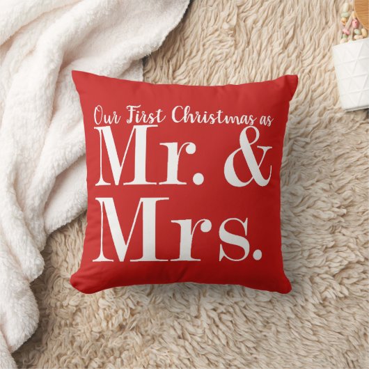 Coussin Notre premier Noël (Couverture)