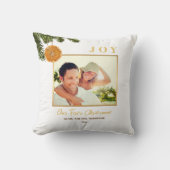 Coussin Notre Premier Noël Nouvellement Mariés Citron Mode (Recto)