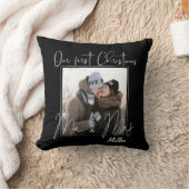 Coussin Notre Premier Noël Personnalisé en tant que M. et  (Couverture)
