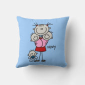 Coussin Nounou Stick Figure (Verso)