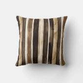 Coussin Nounours en peluche marron chocolat mignon (Verso)