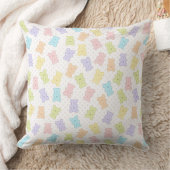 COUSSIN NOUNOURS ET COEURS COLORÉS PASTEL (Couverture)