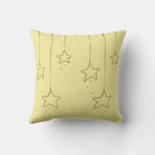 Coussin Nourrisson de Birdie Jaune mignonne Stars Garçon o (Verso)