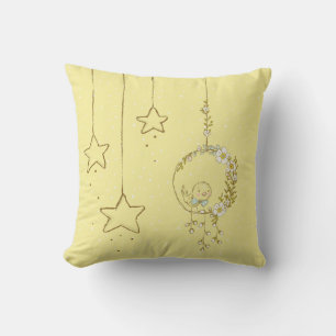 Coussin Nourrisson de Birdie Jaune mignonne Stars Garçon o