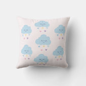 Coussin Nourriture des nuages mignons (Verso)