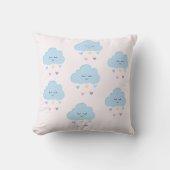 Coussin Nourriture des nuages mignons (Recto)
