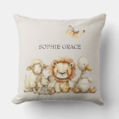 Coussin Nourriture vintage Plush Animaux Bébé (Recto)