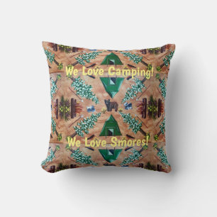 Coussin Nous Aimons Camping Coussin!