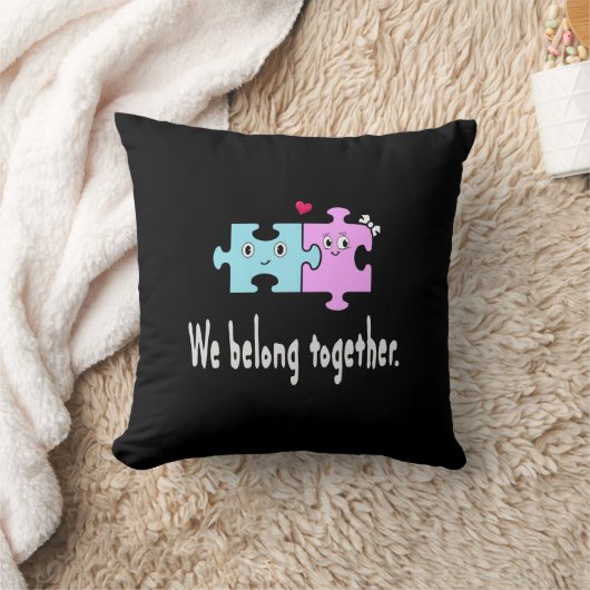 Coussin Nous appartenons ensemble (Couverture)