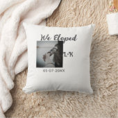 Coussin Nous avons choisi juste marié ajouter le nom de la (Couverture)