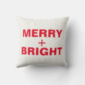 Coussin NOUS CROYONS L'Oreiller de Noël (Verso)