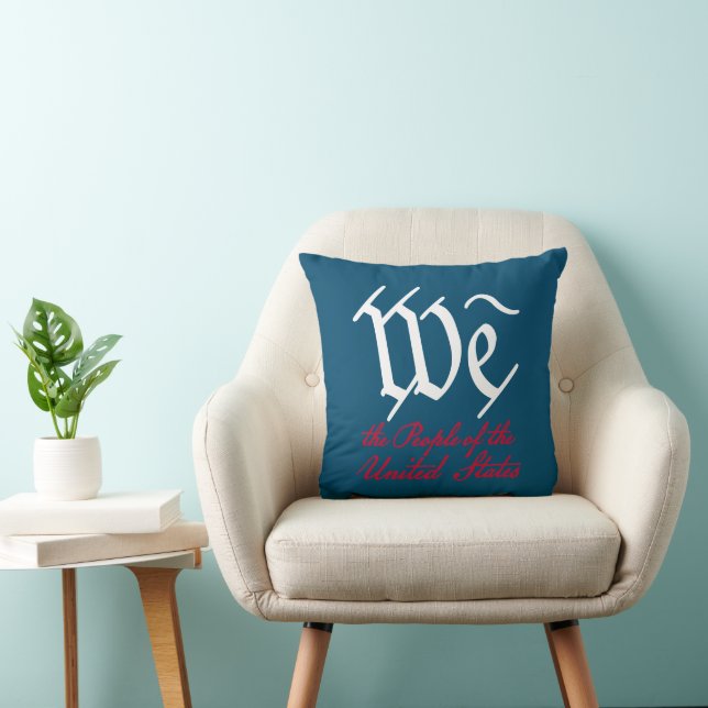 Coussin Nous le peuple 2 (Chaise)