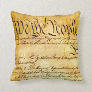 Coussin Nous le peuple - Constitution