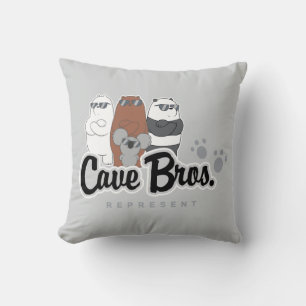 Coussin Nous Ours Nus - Bros Grotte. Représenter