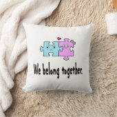 Coussin Nous sommes faits l'un pour l'autre (Couverture)