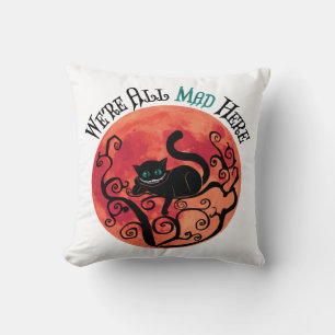 Coussin Nous sommes tous morts ici - Cheshire Cat