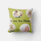 Coussin Nous t'aimons, maman (Recto)