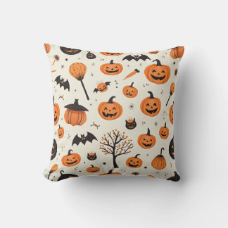 Coussin Nous vous donnons un heureux Halloween.