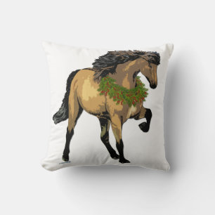 Coussin Nouveau Cheval de Noël