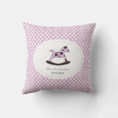 Coussin nouveau-né personnalisé (Verso)