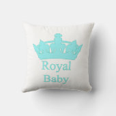 Coussin Nouveau prince - un bébé royal ! (Verso)
