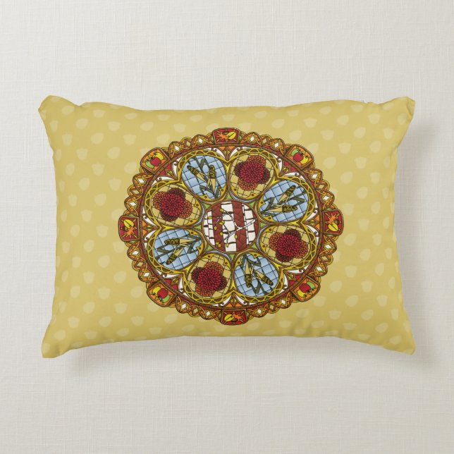Coussin Nouvel Accent d'Automne (Devant)
