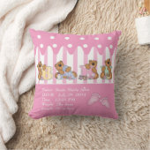 Coussin Nouvel ours de fille (Couverture)